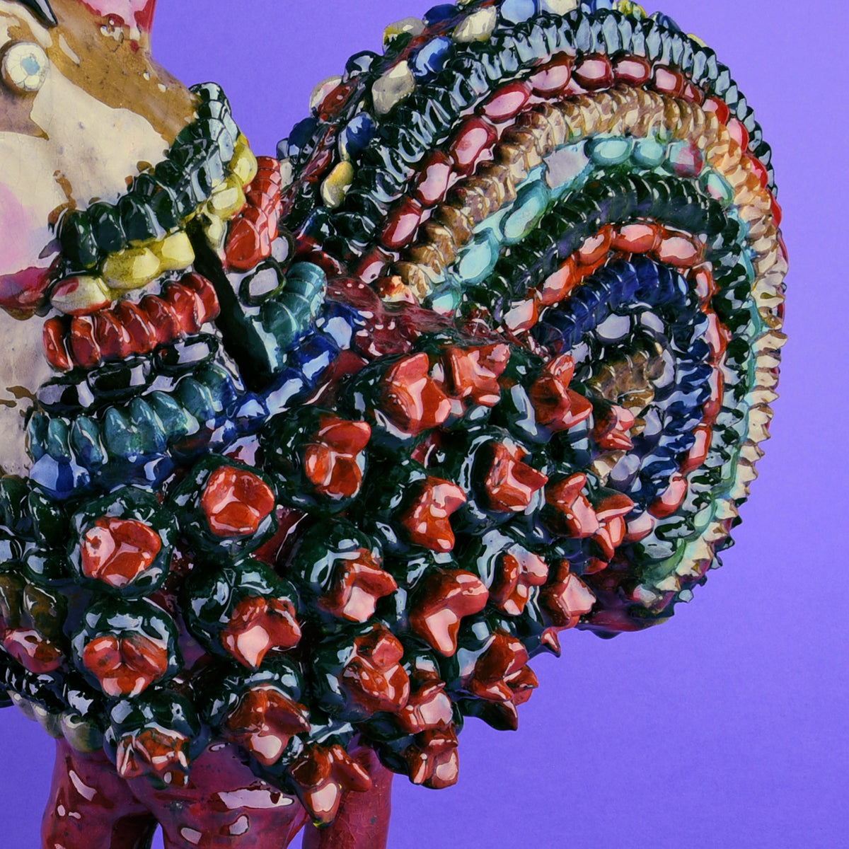 Animal vidriado grande