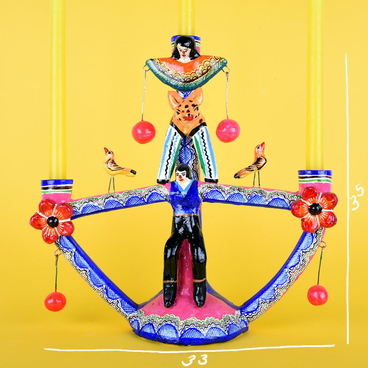Candelabro acróbatas