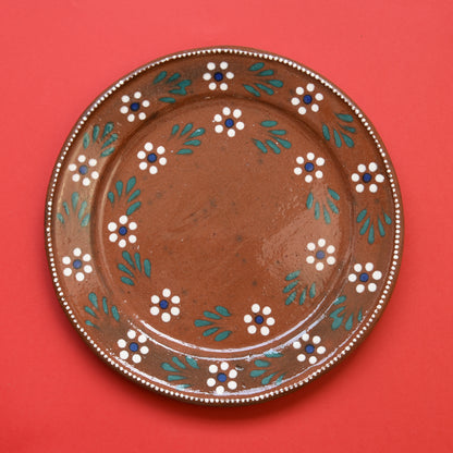 Plato flores grande