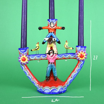 Candelabro acróbatas
