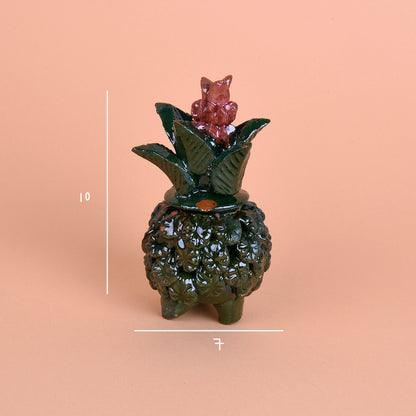 Piñita vidriada